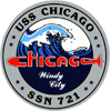 USS Chicago insignia