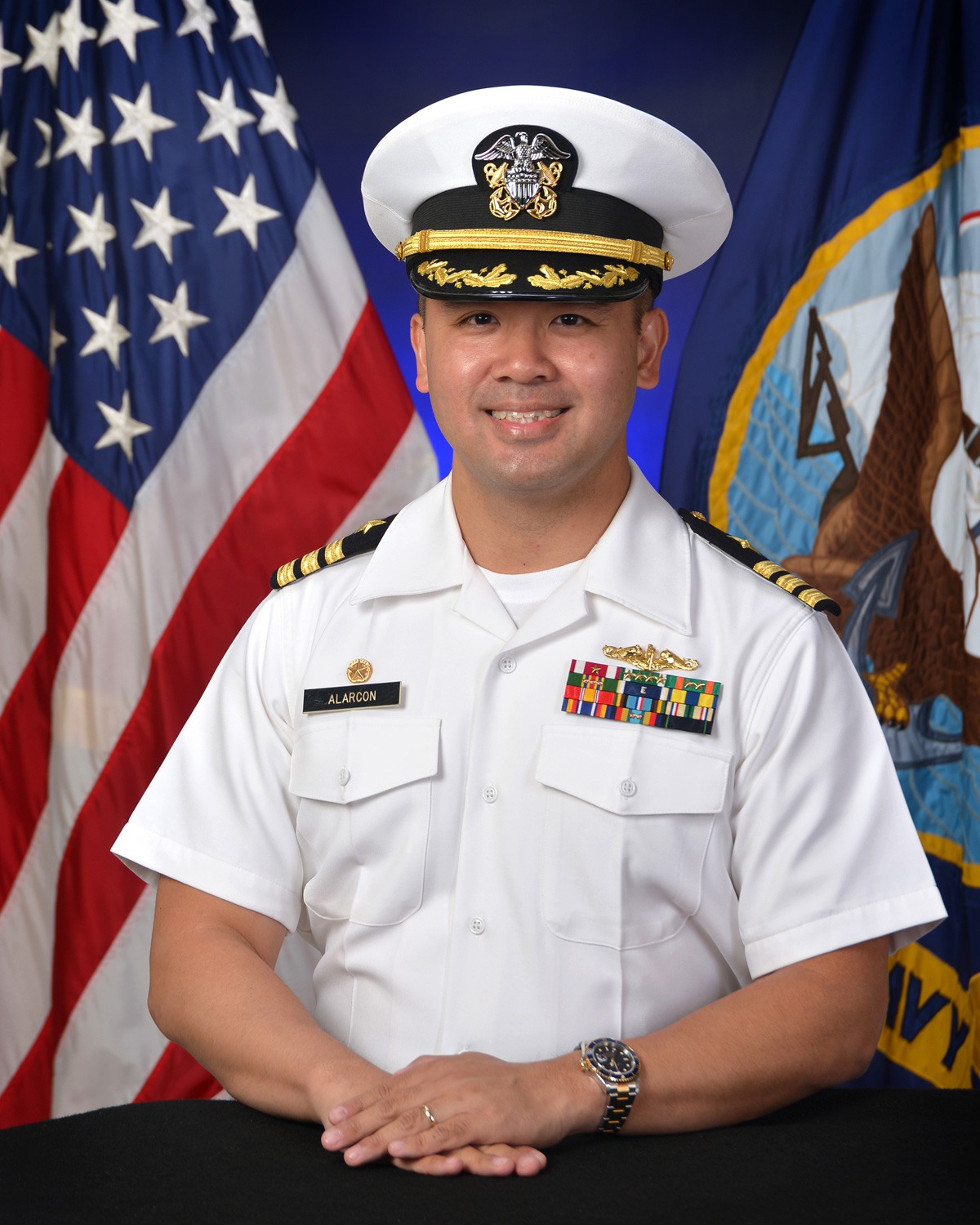 cmdr albert alarcon uss columbus ssn 762 submarine squadron 7