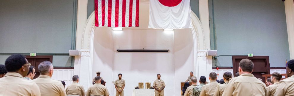 Commander, Submarine Group 7 Chief Pinning Ceremony