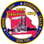 USS Jefferson City insignia