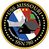 USS Missouri insignia