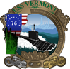 USS Vermont insignia