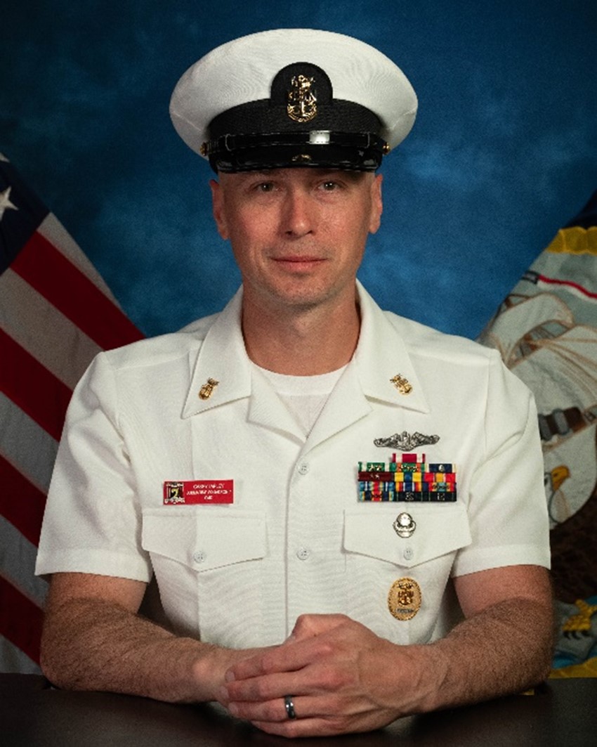 CMDCM (SS/SW/DV) Casey Tapley CMDCM (SS/SW/DV) Casey Tapley