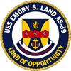 USS Emory S. Land insignia