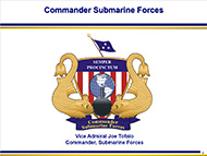 Commander Submarine Force Command Brief