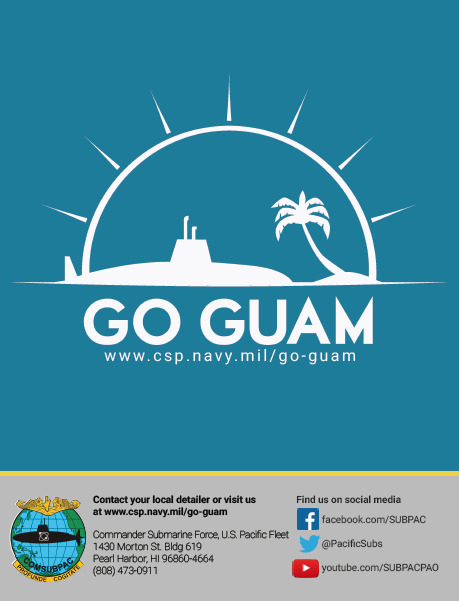 Go Guam poster - original logo